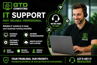 provide professional technical support for your personal or business IT systems