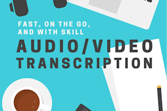 do transcription for your projects