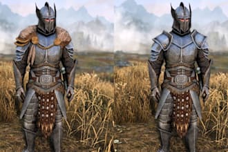 mod skyrim character assets armor npcs weapons quest mods follower and gear