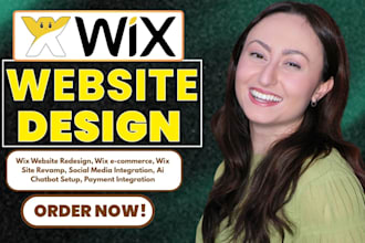 wix website design wix website redesign wix landing page design wix redesign