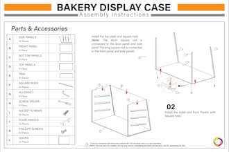 make instruction manual of your product