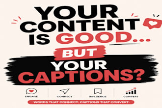 write engaging social media captions for your brand