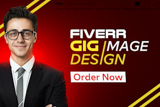 create fiverr gig image and thumbnail that increases clicks and orders
