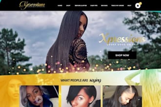 hair extension shopify store hair website wig store hair extension website