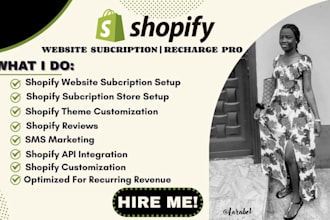 shopify subscription design shopify subscription website shopify theme customize