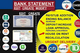help you in reconciling bank statements for loan purposes