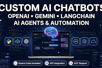 build custom ai chatbots, ai agents, and openai applications