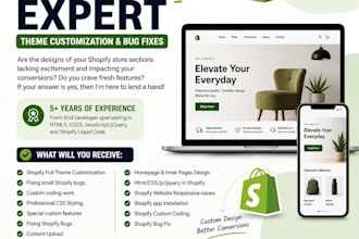 fix shopify issues, fix shopify bugs, critical errors, shopify fix