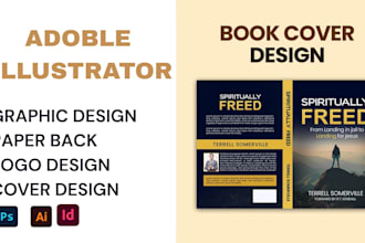 do adobe illustrator project photoshoot ,  vector, logo design paperback, flayer