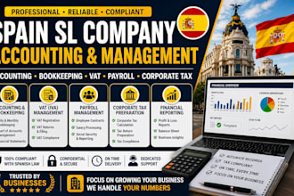 manage spain sl company accounting bookkeeping vat payroll corporate tax