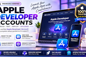 create apple developer accounts for you