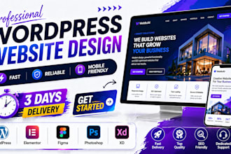 design a stunning wordpress website from scratch