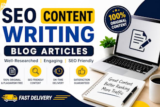 write 1 SEO blog article