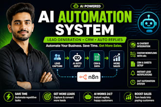 build ai automation system for lead generation and sales