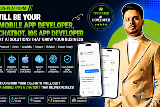 be your ai mobile app developer, ai chatbot, mobile app development ios