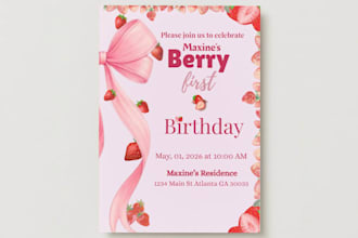 design cute invitations and professional business cards