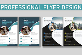 do flyer design, beauty spa, leaflet design, print ad, and poster design