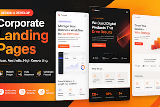 make a premium SEO first landing page without page builders