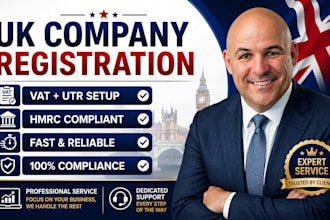 register UK ltd company with vat utr and hmrc tax compliance