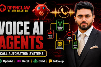 build voice ai agents, ai receptionist, and call automation