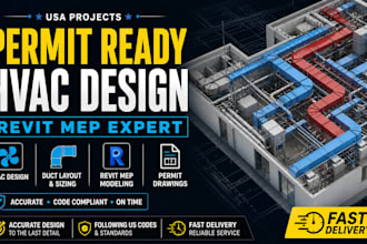 design permit ready hvac mep drawings