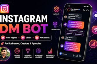 create an instagram dm automation bot or ai chatbot