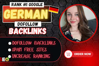 build SEO backlinks with german high authority sites