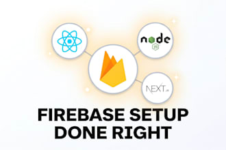 set up firebase backend with auth, database and hosting