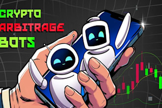 develop dex arbitrage bot, crypto trading bot, triangular arbitrage bot