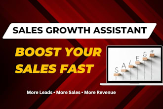 be your sales growth assistant to boost revenue and conversions