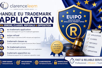 handle eu trademark application fix errors classes refusals and opposition euipo