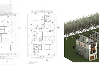 provide city permit drawings for house plans and approvals
