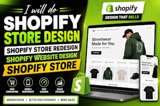 shopify store design shopify store redesign shopify website design shopify store