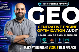create GEO report, ai search visibility action plan, chatgpt, gemini audit