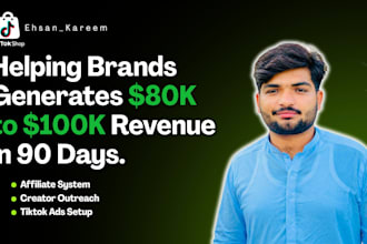scale tiktok shop sales with creator outreach and affiliates