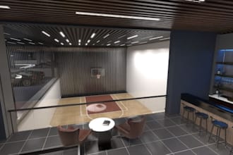 design stunning 3d basement floor plans and realistic renders