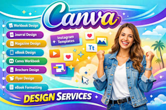 design canva ebook workbook and lead magnet for your business