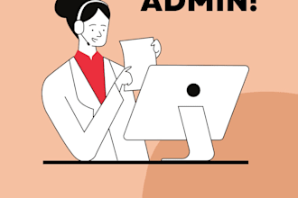 be your real estate admin with 4 years experience in dubai