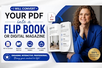 convert your PDF into a flip book or digital magazine