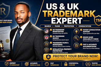 us trademark registration, UK trademark search, patent and intellectual property