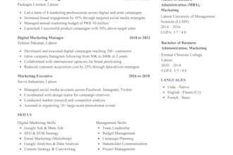 write a professional cv and resume