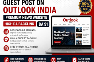 publish guest posts on outlook india with high da backlinks