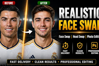 do face swap, photo compositing, manipulation, head swap in photoshop