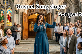 sing contemporary gospel, christian, worship vocals