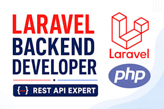 develop your custom web application with laravel backend