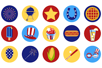 create professional 2d flat design illustrations in adobe illustrator