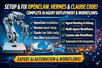 openclaw multi agent hermes agent n8n mcp claude code nemoclaw ollama setup vps