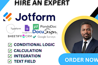 build jotform zoho crm cognito form hubspot onboarding insurance questionnaire