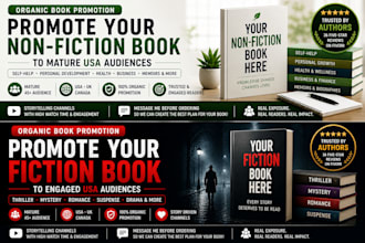 promote your nonfiction book to mature english speaking audiences