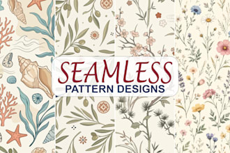create unique vector pattern design
